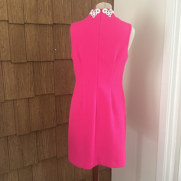 Vince Camaro Hot Pink Sheath Dress size 6 - Picture 3 of 8